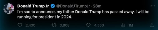 Donald Trump has Passed Away, Hacker Posted on X