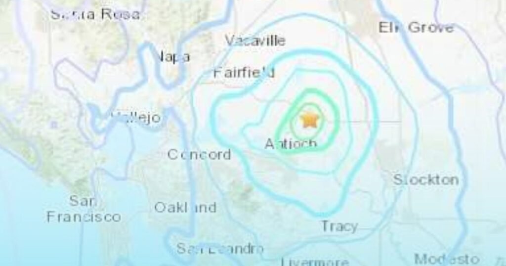 4.1 Magnitude Earthquake Hits East Bay Area In North Carolina
