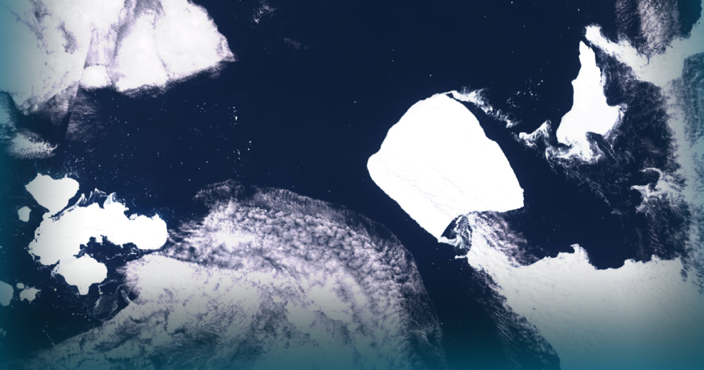 The Largest Iceberg In The World Moves For The First Time in Decades